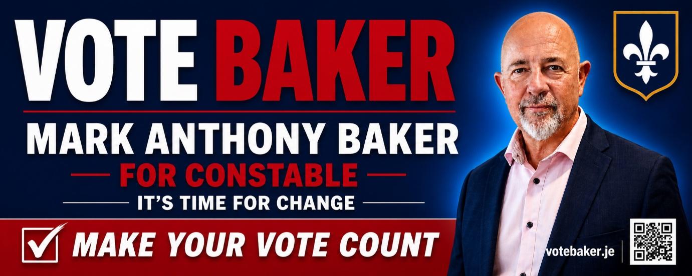 Vote Baker wide campaign banner reference